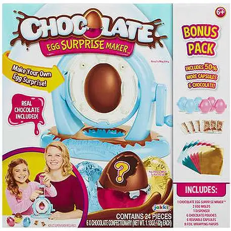 Chocolate Egg Surprise Maker Exclusive Activity Play Set [Bonus Pack]