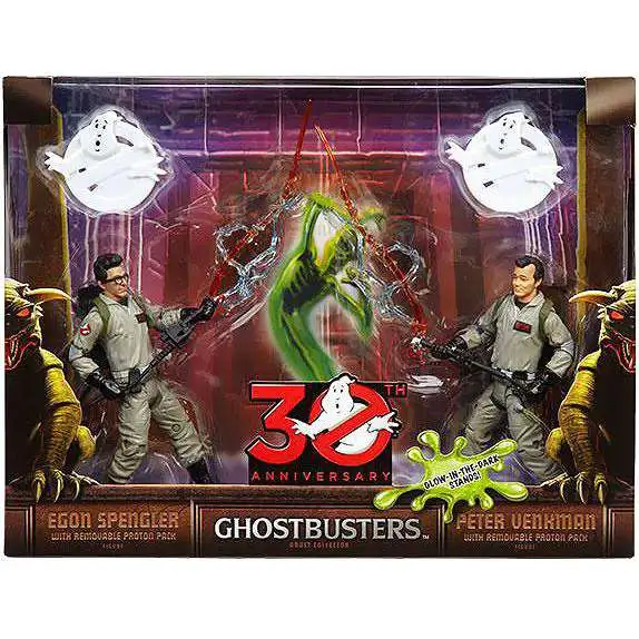 Ghostbusters 30th Annniversary Peter Venkman & Egon Spengler Exclusive Action Figure 2-Pack