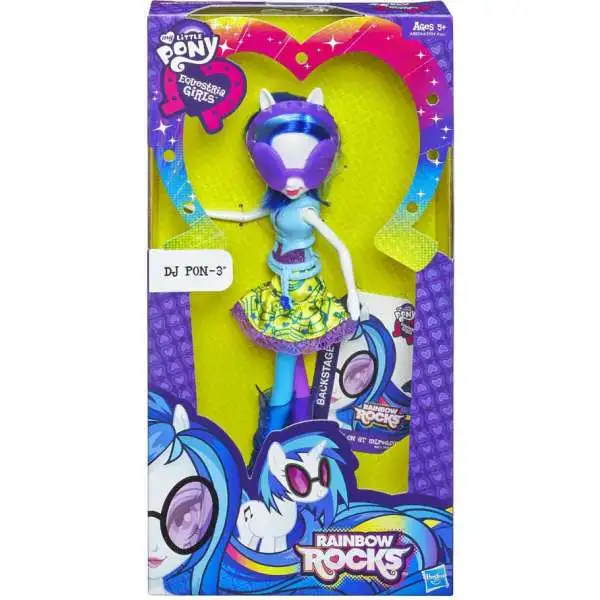 My Little Pony Equestria Girls Rainbow Rocks Basic DJ Pon-3 9-Inch Doll