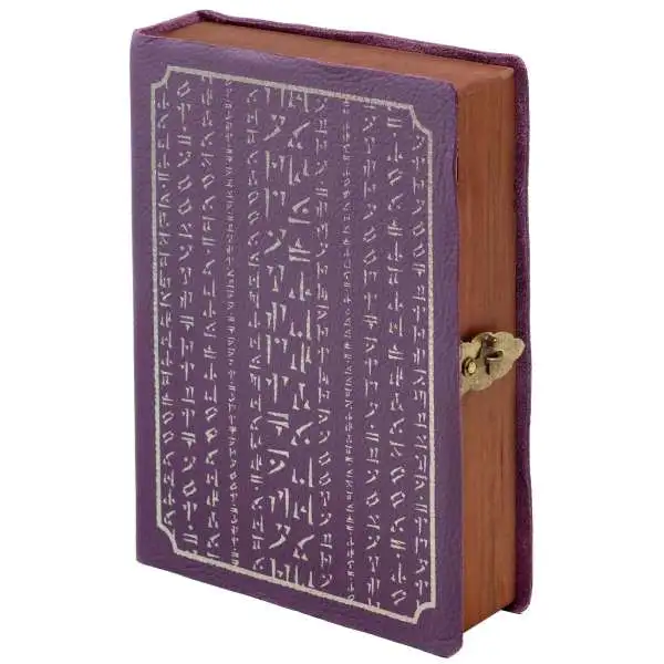 Dungeons & Dragons Spellbook Chest [Amethyst Leather, Silver Rune Art, Pewter Foil, Card Foam]
