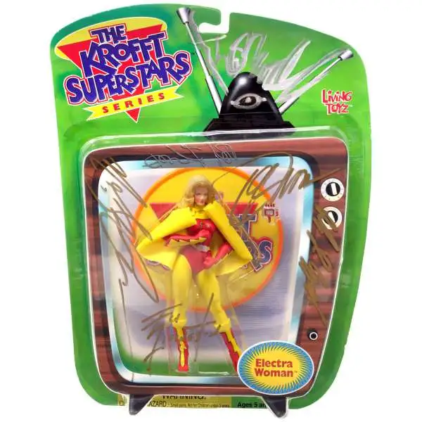 The Krofft Superstars Electra Woman Action Figure [Unknown Autographs, Version 1]