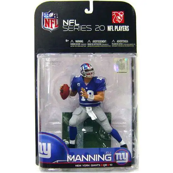 McFarlane Toys NFL New York Giants Sports Football Series 20 Eli Manning Action Figure [Blue Jersey]