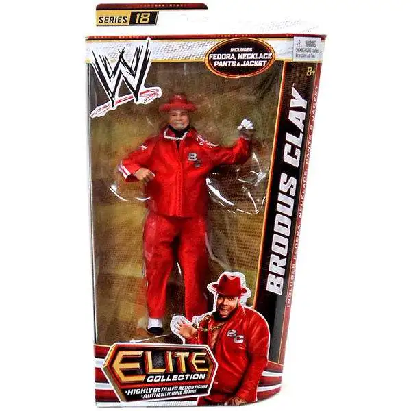 WWE Wrestling Elite Collection Series 18 Brodus Clay Action Figure [Fedora, Necklace, Pants & Jacket]