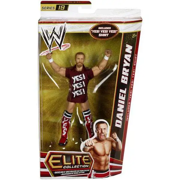 WWE Wrestling Elite Collection Series 19 Daniel Bryan Action Figure [Yes! Yes! Yes! shirt]