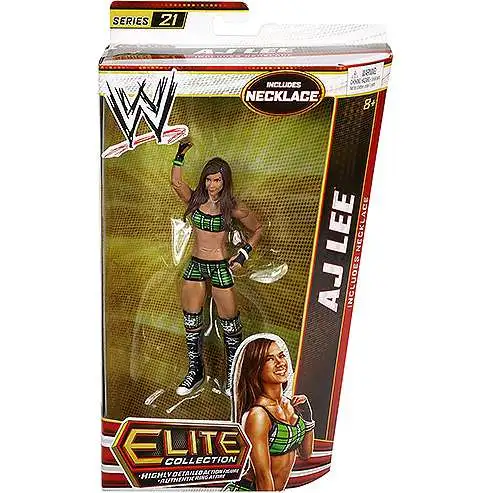 WWE Wrestling Elite Collection Series 21 AJ Lee Action Figure [Necklace]