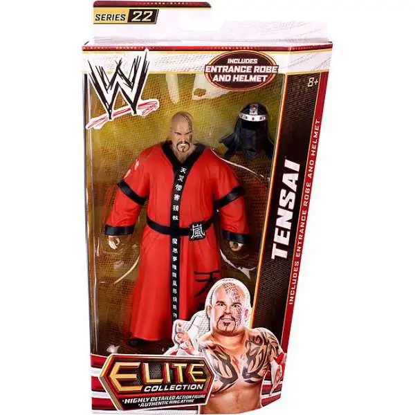 WWE Wrestling Elite Collection Series 22 Tensai Action Figure [Entrance Robe & Helmet]