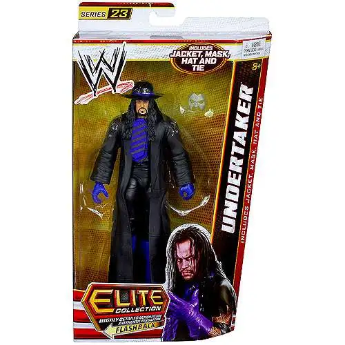 WWE Wrestling Elite Collection Series 23 Undertaker Action Figure [Jacket, Mask, Hat & Tie]