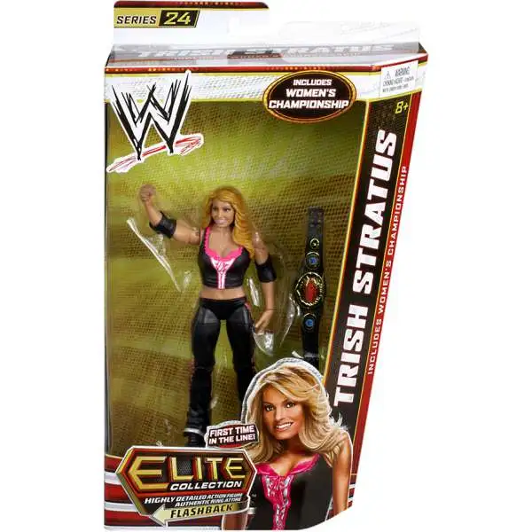 WWE Wrestling Elite Collection Series 24 Trish Stratus Action Figure [Women's Championship]