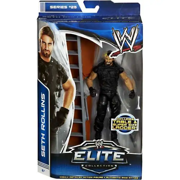 WWE Wrestling Elite Collection Series 37 Seth Rollins 6 Action