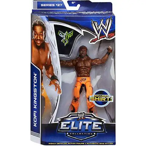 WWE Wrestling Elite Collection Series 27 Kofi Kingston Action Figure [Shirt]