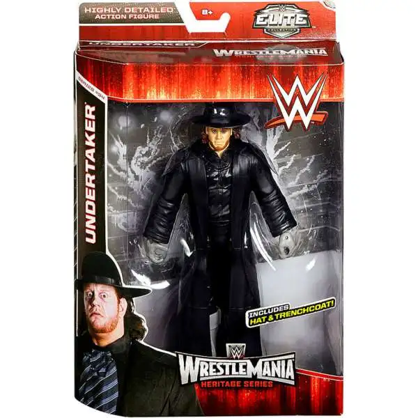 WWE Wrestling Elite Collection WrestleMania 31 Heritage Undertaker Exclusive Action Figure [Hat & Trenchcoat]