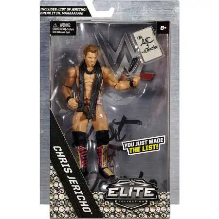 WWE Wrestling Elite Collection Chris Jericho Exclusive Action Figure [You Just Made The List!]