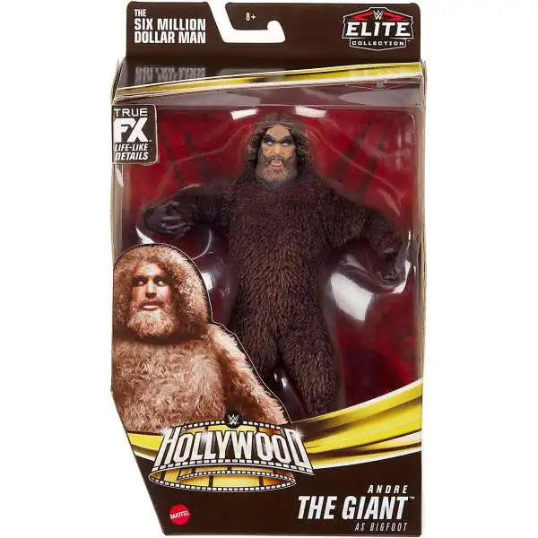 WWE Wrestling Elite Collection Hollywood Andre The Giant As Big Foot Action Figure [The Six Million Dollar Man]