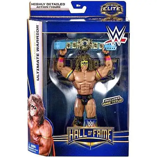 WWE Wrestling Elite Collection Hall of Fame Ultimate Warrior Exclusive Action Figure [WWE Title]