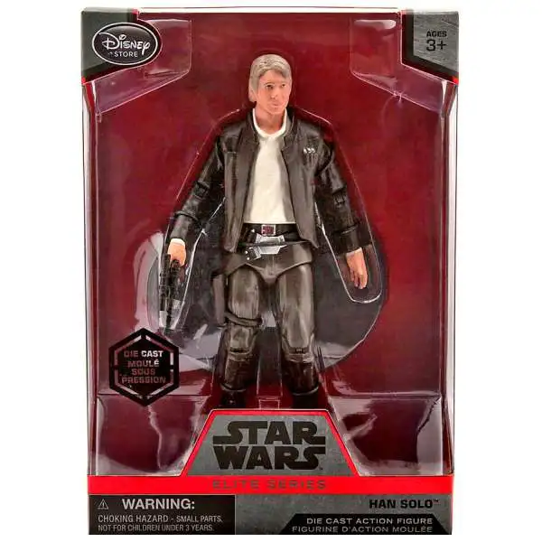 Disney Star Wars The Force Awakens Elite Han Solo Exclusive 6.5-Inch Diecast Figure