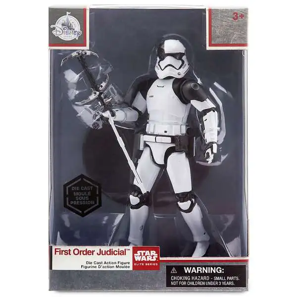Disney Star Wars The Last Jedi Elite Series First Order Judicial Stormtrooper Exclusive 6-Inch Diecast Figure
