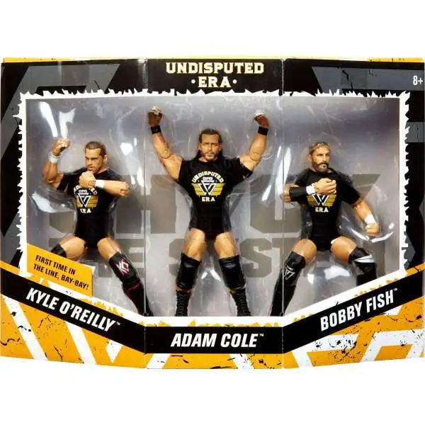 WWE Wrestling Elite Collection NXT Kyle O'Reilly, Adam Cole & Bobby Fish Action Figure 3-Pack [Undisputed Era]