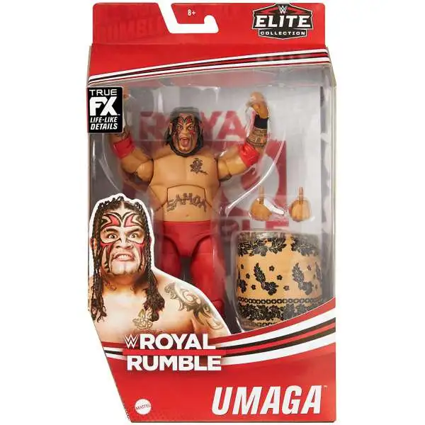 WWE Wrestling Elite Collection Royal Rumble Umaga Exclusive Action Figure