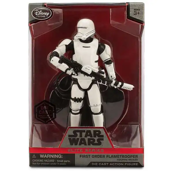 Disney Star Wars The Force Awakens Elite First Order Flametrooper Exclusive 6.5-Inch Diecast Figure