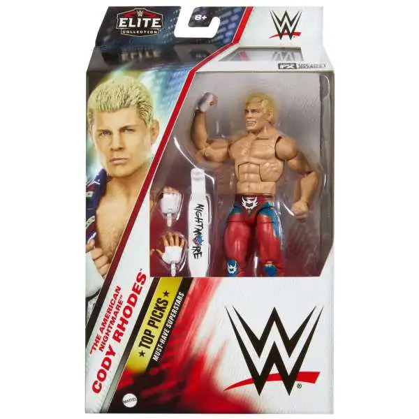 WWE Wrestling Elite 2024 Top Picks Cody Rhodes Action Figure