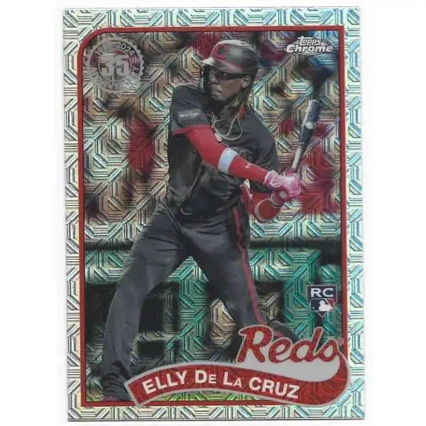MLB Cincinatti Reds 2024 Topps Series 2 1989 Chrome Silver Pack Elly De La Cruz #2T89C-50 [Rookie]