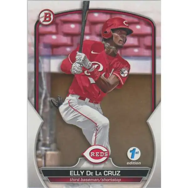 MLB Cincinatti Reds 2023 Bowman Prospects Elly De La Cruz BPPF-65 [Rookie, 1st Edition]