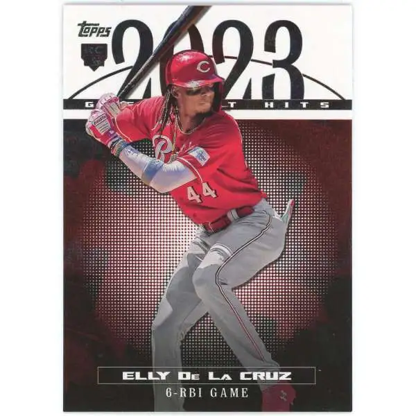 MLB Cincinatti Reds 2024 Topps Series 1 Greatest Hits Elly De La Cruz #23GH-25 [Rookie]