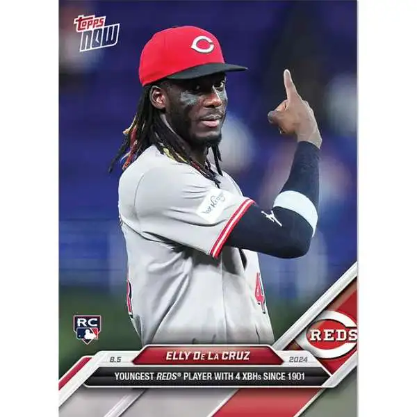MLB Cincinatti Reds 2024 NOW Baseball Elly De La Cruz #517 [Rookie]