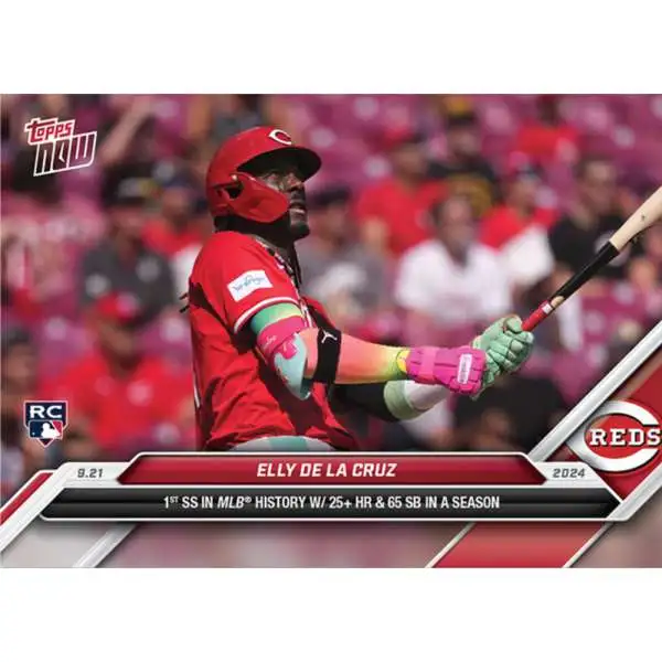MLB Cincinatti Reds 2024 NOW Baseball Elly De La Cruz #734 [Rookie]