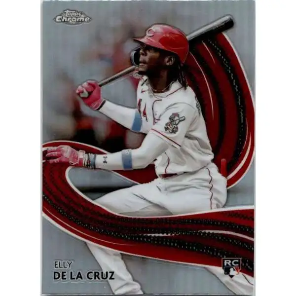 MLB Cincinatti Reds 2024 Topps Chrome Baseball Strokes Elly De La Cruz S-22 [Rookie]