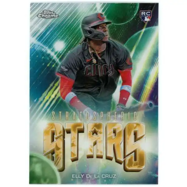MLB 2024 Topps Chrome Update Series Stratospheric Stars Elly De La Cruz SSC-10 [Rookie]