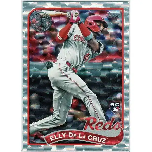 MLB Cincinatti Reds 2024 Topps Series 2 1989 Mega Box Foilboard Elly De La Cruz #89B2-34 [Rookie]