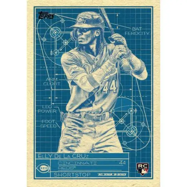 MLB Cincinatti Reds 2024 Topps Series 1 Superstar Blueprint Insert Elly De La Cruz SB-15 [Rookie]