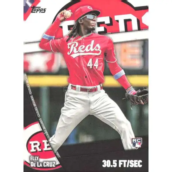MLB Cincinatti Reds 2024 Topps Series 2 Significant Statistics Elly De La Cruz SS-20 [Rookie]