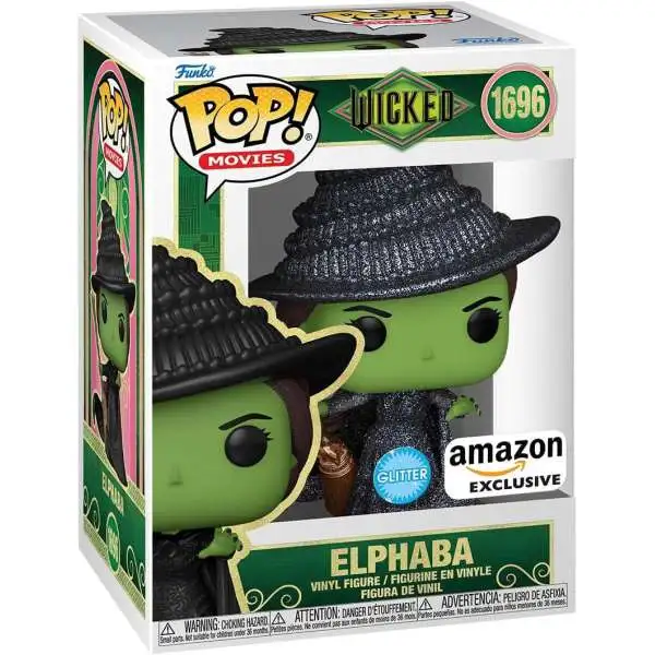 Funko Wizard of Oz Wicked POP! Movies Elphaba Exclusive Vinyl Figure #1696 [Glitter]