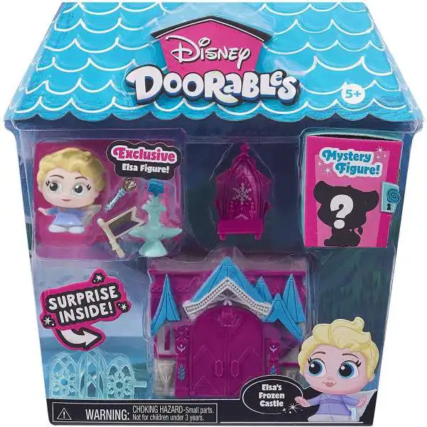 Disney Doorables Elsa's Frozen Castle Mini Playset [2020 Version]