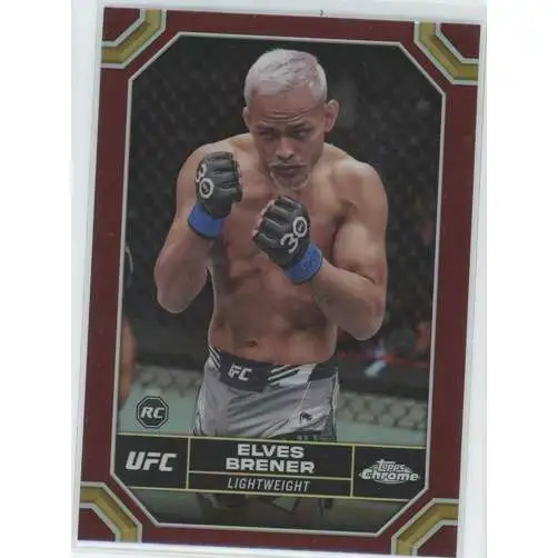 2024 Topps Chrome UFC Elves Brener #29 [Maroon ]