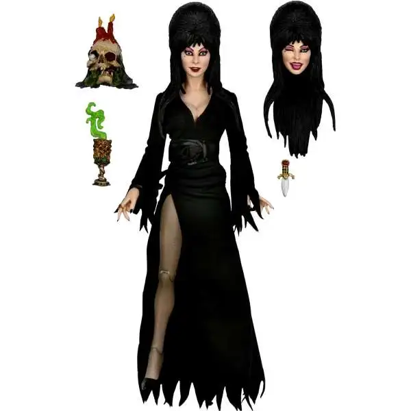 NECA Elvira Clothed Action Figure [Black Dress]