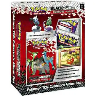 Pokemon Black & White Emerging Powers Collector's Album Box [2 Booster Packs & Promo Card]