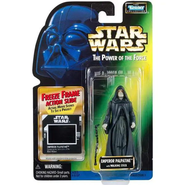 Star Wars Return of the Jedi Power of the Force POTF2 Collection 3 Emperor Palpatine Action Figure [Photo Card]