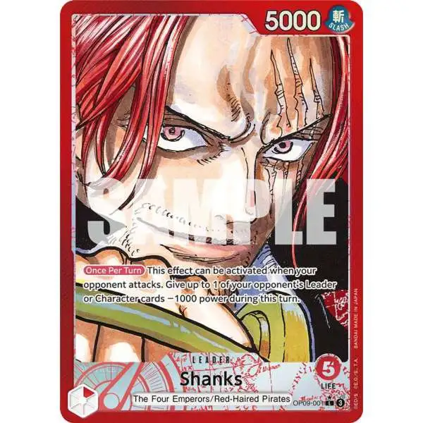 one piece card game manga shanks TCG JP OP01-120 Alt Art PSA 7 Raw cards are sold as such Shanks One Piece Card Game