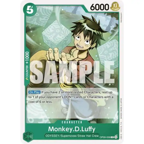 【新品】ONE PIECE KING MONKEY.D.LUFFY +カード他 Monkey D Luffy EB02-010 Leader Parallel Extra Booster 25th