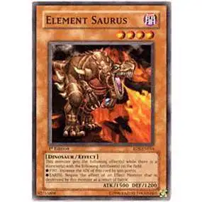 YuGiOh Rise of Destiny Common Element Saurus RDS-EN014