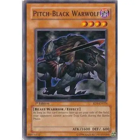 YuGiOh Rise of Destiny Common Pitch-Black Warwolf RDS-EN026