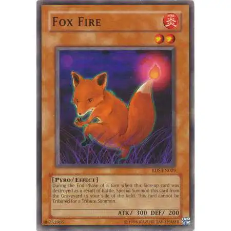 YuGiOh Rise of Destiny Common Fox Fire RDS-EN029