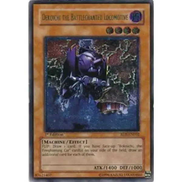 YuGiOh Rise of Destiny Ultimate Rare Dekoichi the Battlechanted Locomotive RDS-EN032