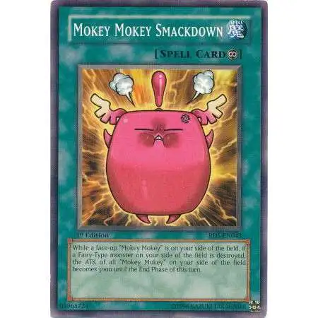 YuGiOh Rise of Destiny Common Mokey Mokey Smackdown RDS-EN043