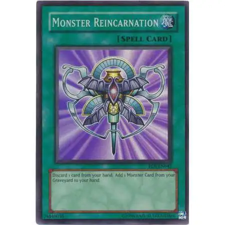 YuGiOh Rise of Destiny Super Rare Monster Reincarnation RDS-EN045