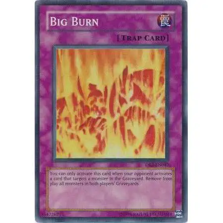 YuGiOh Dark Revelation 2 Super Rare Big Burn DR2-EN047