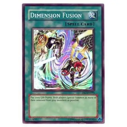 YuGiOh Dark Revelation 2 Super Rare Dimension Fusion DR2-EN095